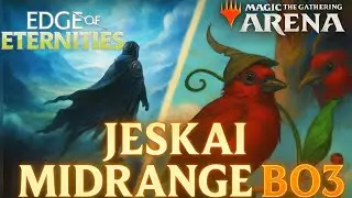 ⚪️🔵🔴 JESKAI MIDRANGE BO3  | #MTGEternities | MTG Arena | Magic: The Gathering
