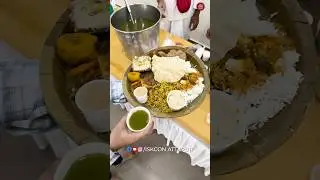 Sri Radhashtami 2024 Special Maha Prasadam at ISKCON Attapur #mahaprasad #prasadam #iskcon