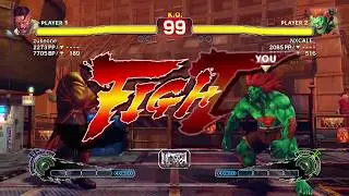 Ultra Street Fighter IV 4 : Blanka (NXCALE) vs Dudley (zukeone) PS3
