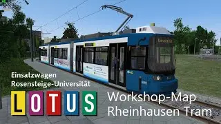 LOTUS - Einsatzwagen von Rosensteige nach Universität und zurück