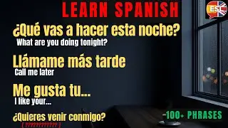Learn Spanish |100+ Spanish Phrases & Conversation for Beginners #1