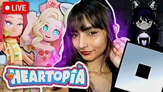 #shorts 💜 JOGANDO JOGOS FOFOS ATE O FREEFIRE VOLTA 💜 HEARTOPIA + ROBLOX 💜 KEFLA AO VIVO 💜 #20k