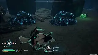 Great source of Paldium Fragments, find the big blue rocks in Palworld