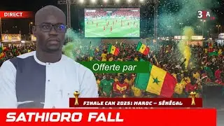 🔴 Finale Maroc vs S&eacute;n&eacute;gal Ambiance de folie &agrave; Tivaouane Diack-Sao Fan Zone avec M. Sathioro FALL !