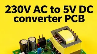 230V Ac to 5V DC Converter PCB | Mobile Charger Circuit | Electronics Vibes | Digital electronics |