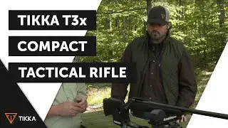 Компактная тактическая винтовка Tikka T3x с Нейтом Хози.