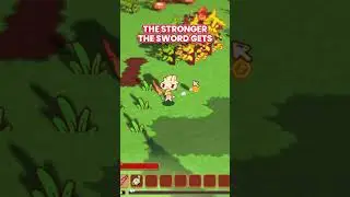 Meet the Carrot Sword! 🥕⚔️ Power grows with every carrot stored in your haul. #indiegames #newgame