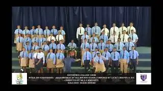 WATERSHED COLLEGE CHOIR- NYIKA INO INOTONGWA