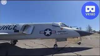 Convair F-106 Delta Dart VR180 Walk Around Pacific Coast Air Museum