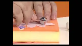 Jorge Rubbice - Bienvenidas TV -  Realiza una Azalea en Porcelana Fría.