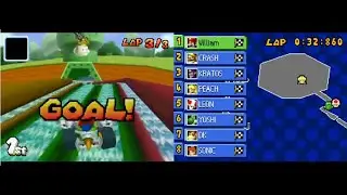 Mario Kart Ds Deluxe Beta V0.2 Walkthrough - 300cc Mirror Mode Leaf Cup & Lightning Cup & Ending #20