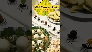 Мини-карнавальная вечеринка🥳Разнообразная еда‼️🍕#короткиевидео #минивлог #карнавал #костюм #еда #...