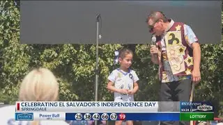 Springdale celebrates El Salvador's Independence Day