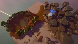 Creative Fortnite: Swamp Village rock formations - speedbuild (Part 2)