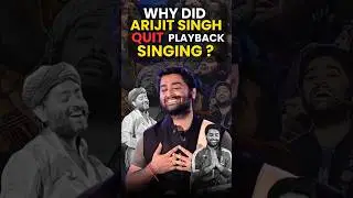 Why did Arijit Singh QUIT PLAYBACK SINGING? #shorts