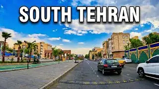 IRAN - The Real Tehran Nobody Shows You - South City 4K ASMR & Relaxing | رانندگی در جنوب شهر تهران