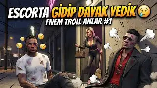 ESCORTA GİDİP DAYAK YEDİK 😥 (KISMİ ERP) Fivem Troll Anlar #1