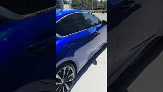 The 2023 Lexus IS350 F-SPORT in Ultra Sonic Blue 2.0