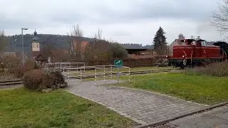 Bahn&uuml;bergang Stockheim - Heckenweg