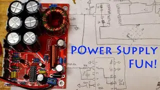 Split rail amplifier PS conversion from -32v G +32v to regulated -24v G +24v