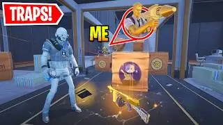 I Set Up Traps And Trolled Players At Vaults In Fortnite