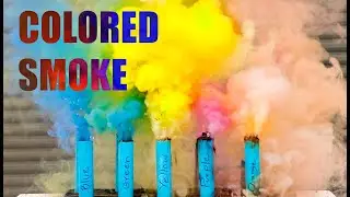 How To Make COLORED SMOKE