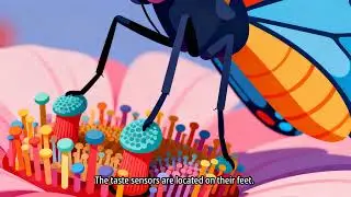 Butterfly's Curious Taste Test   ---    Yahuah's Amazing Creation