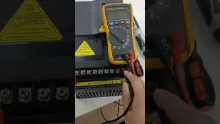 How to measure input and output circuits of VFD with multimeter