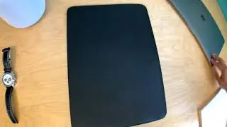 MacBook Pro 15'' Apple Leather Sleeve (Black) - Unboxing & Quick Look