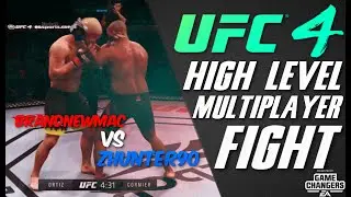 UFC 4 - HIGH LEVEL Competitive Multiplayer Fight - with Commentary
