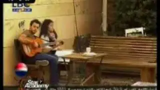 star academy 7.زينة وباسل وناصيف على السطح.13/4/2010