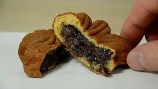 もっちり食感のもみじ餅 宮島藤い屋 Momiji mochi with a chewy texture Miyajima Fujiiya