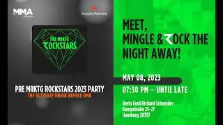 PRE-MARKETING ROCKSTARS 2023 PARTY | HAMBURG | MAY 8, 2023