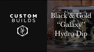 Custom Build | Black & Gold Hydro Dip Finish