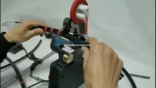 Automated point taping machine, wire harness and hose taper, desktop cable and hose taping machine