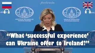 Russia on EU-Ukrainian Campaign Against Irish Neutrality | RU-EN