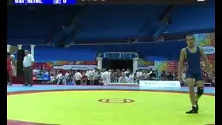 2012 Cadet Worlds 63kg - Zain Retherford (USA) vs. Separ Kubandykov (KGZ)