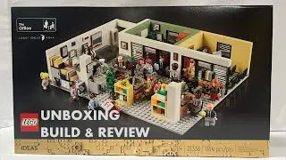 Lego The Office Unboxing Build & Review 21336