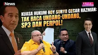PANAS! Kuasa Hukum Roy Suryo Cecar Razman soal Kejanggalan Pembebasan 2 Tersangka Ijazah Jokowi