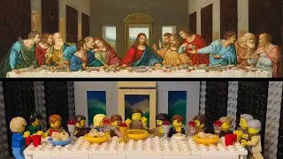 I Made the Last Supper in LEGO!