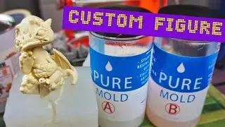 Stampi perfetti con gomma siliconica - how to make resin copy of my toys