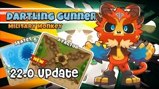 BTD6- New Update 22.0 New Tower, New Maps, and New Hero Skin