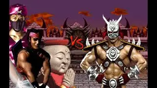 MUGEN - Knockoff Kombatants vs. Shao Kahn