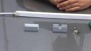 Senbe Lighting: How to install clap and self-locking clip for neon flex?