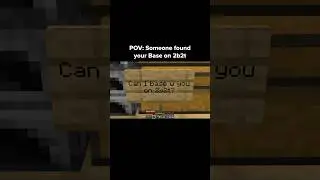 Minecraft 2b2t Moment