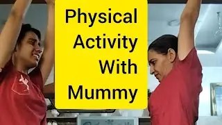 Physical activity with mummy#autistic #autism #autism struggle#physical activity#autism family