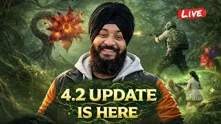 CHICKEN DINNER 4.2 UPDATE-PUBG/BGMI LIVE #pubglive #pubgfunnymoments #pownin #bgmi