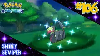 [LIVE] Shiny Seviper in Alpha Sapphire after 265 DexNav Encounters!