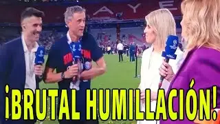 LUIS ENRIQUE DESTROZA EN DIRECTO A SUSANA GUASCH TRAS GANAR LA CHAMPIONS CON EL PSG