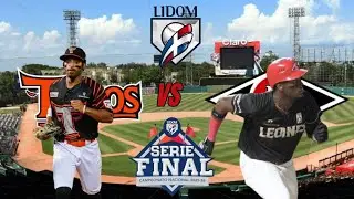 EN VIVO: LIDOM 2025 - 2026 - Toros del Este vs Leones del Escogido- 2301-2026 Previa SERIE FINAL